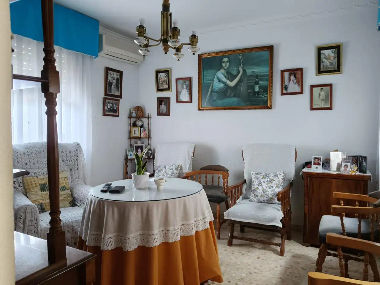 Living room of Houses for sale in Lucena  with Air Conditioner, Terrace and Storage room
