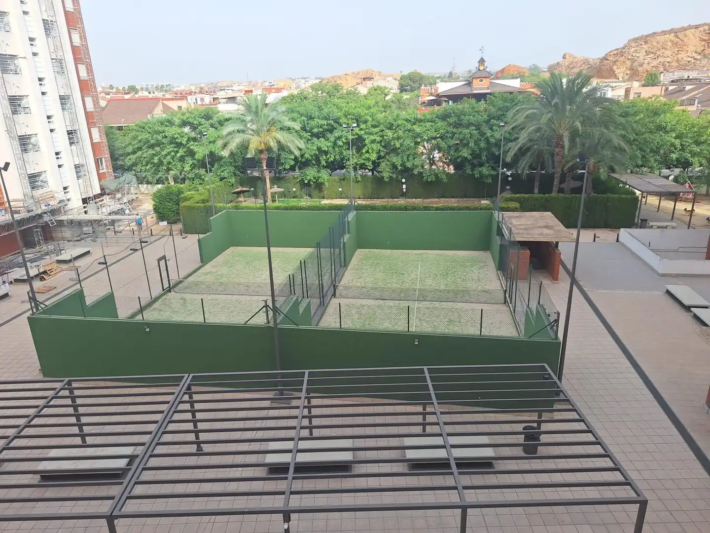 Terrassa de Pis de lloguer en Murcia amb Aire condicionat, Moblat i Balcó