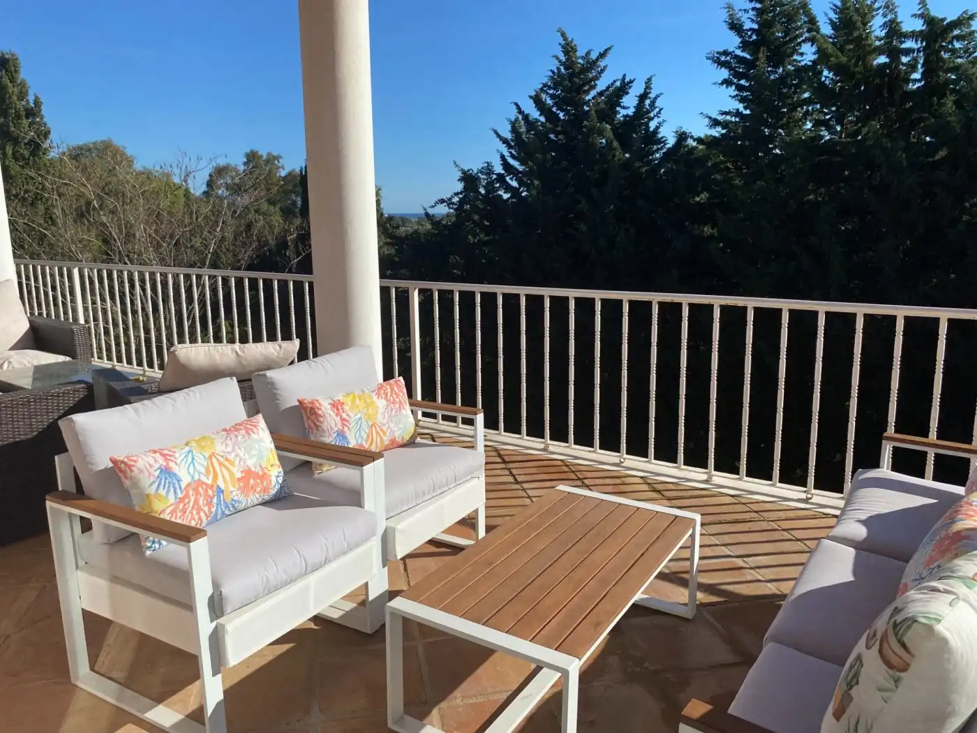 Terrassa de Casa o xalet de lloguer en Sotogrande amb Aire condicionat, Calefacció i Jardí privat