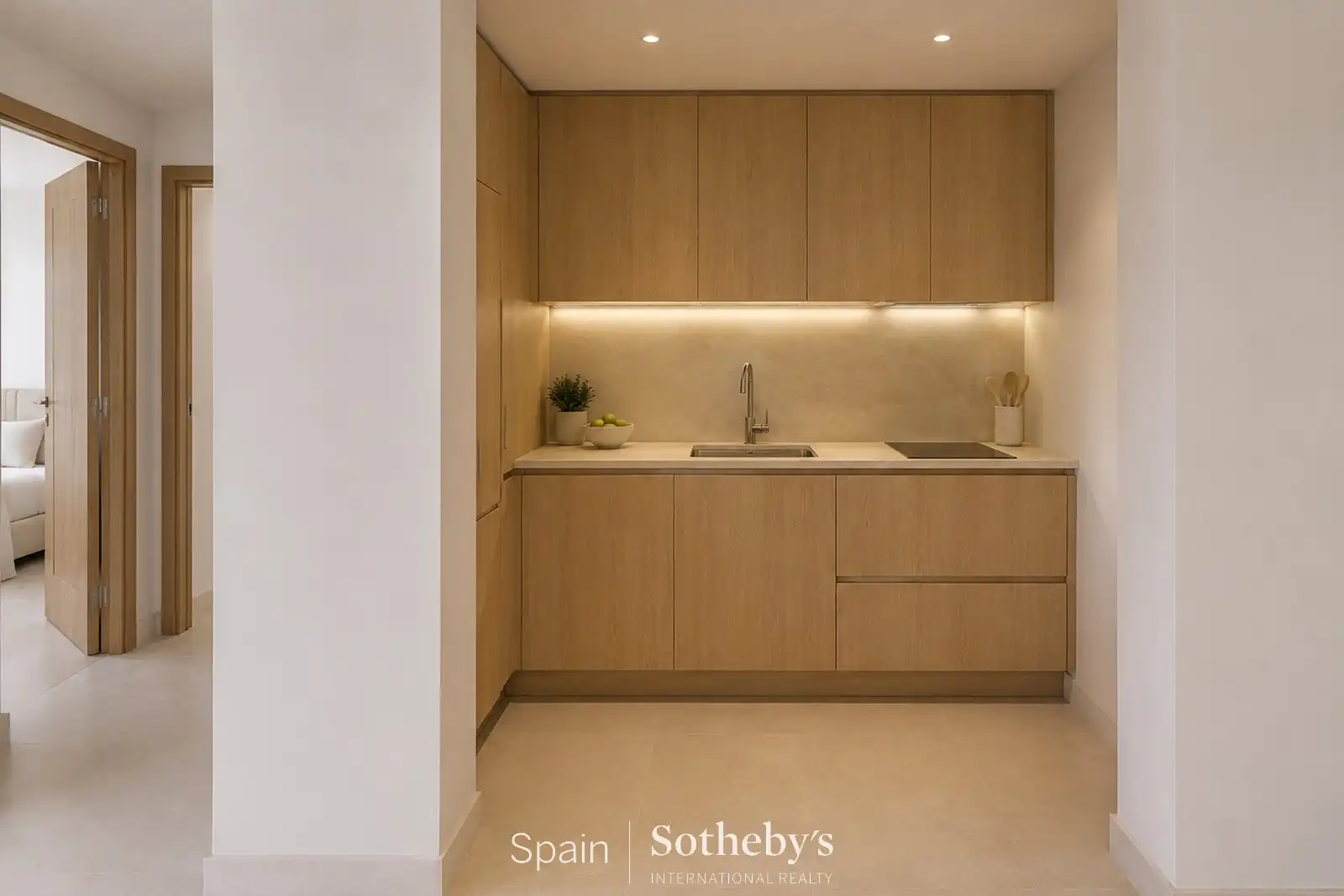 Cuina de Apartament en venda en Madrid amb Aire condicionat i Terrassa