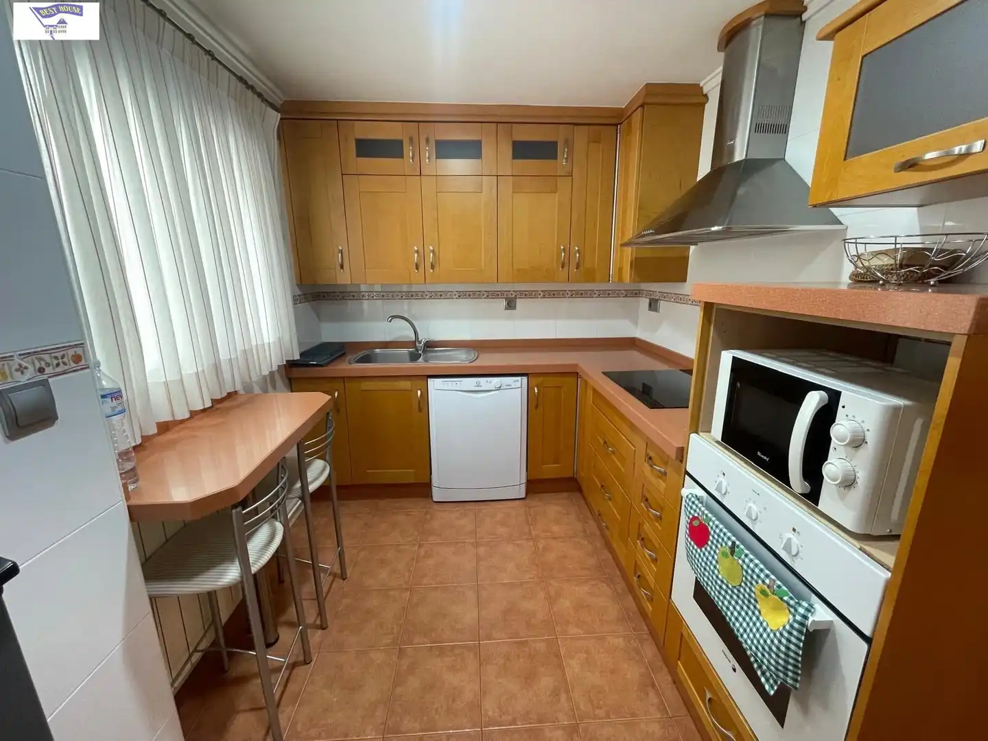 Kitchen of Flat for rent in Albacete  with Heating, Storage room and Furnished