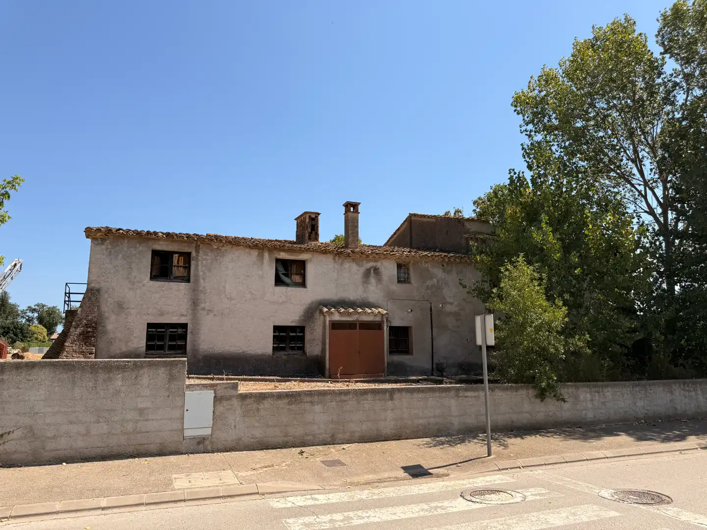 Vista exterior de Finca rústica en venta en Vilobí d'Onyar con Jardín privado