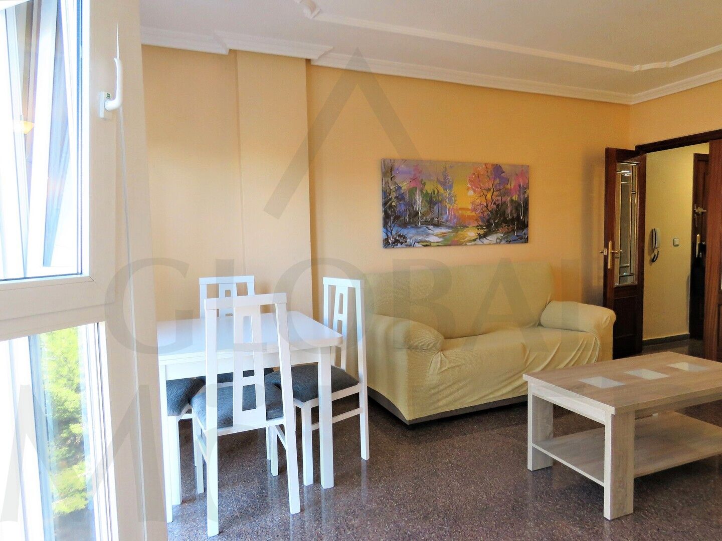 Living room of Flat for sale in Cartagena  with Air Conditioner, Heating and Furnished