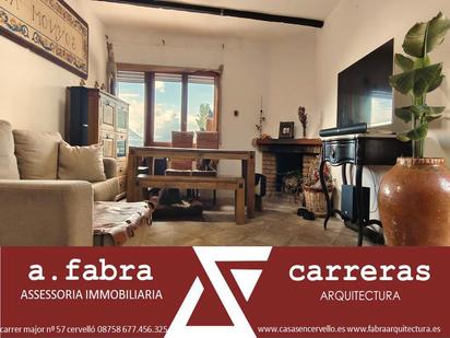 Exterior view of House or chalet for sale in Cervelló  with Private garden, Storage room and Swimming Pool