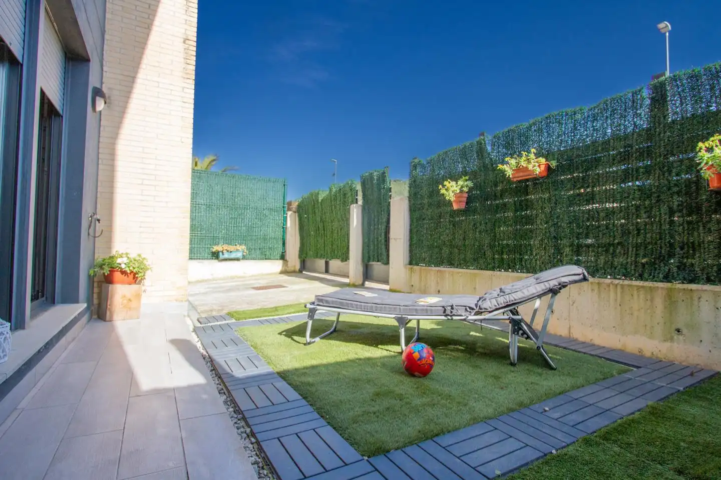 Jardín de Casa o chalet en venta en Aoiz / Agoitz con Jardín privado, Terraza y Amueblado