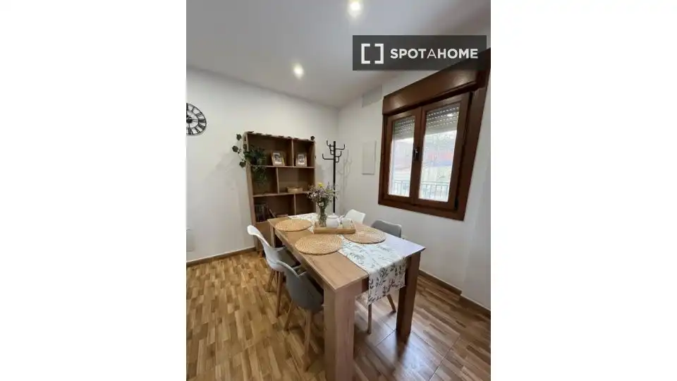 Menjador de Apartament per a compartir en Vigo  amb Aire condicionat, Calefacció i Terrassa