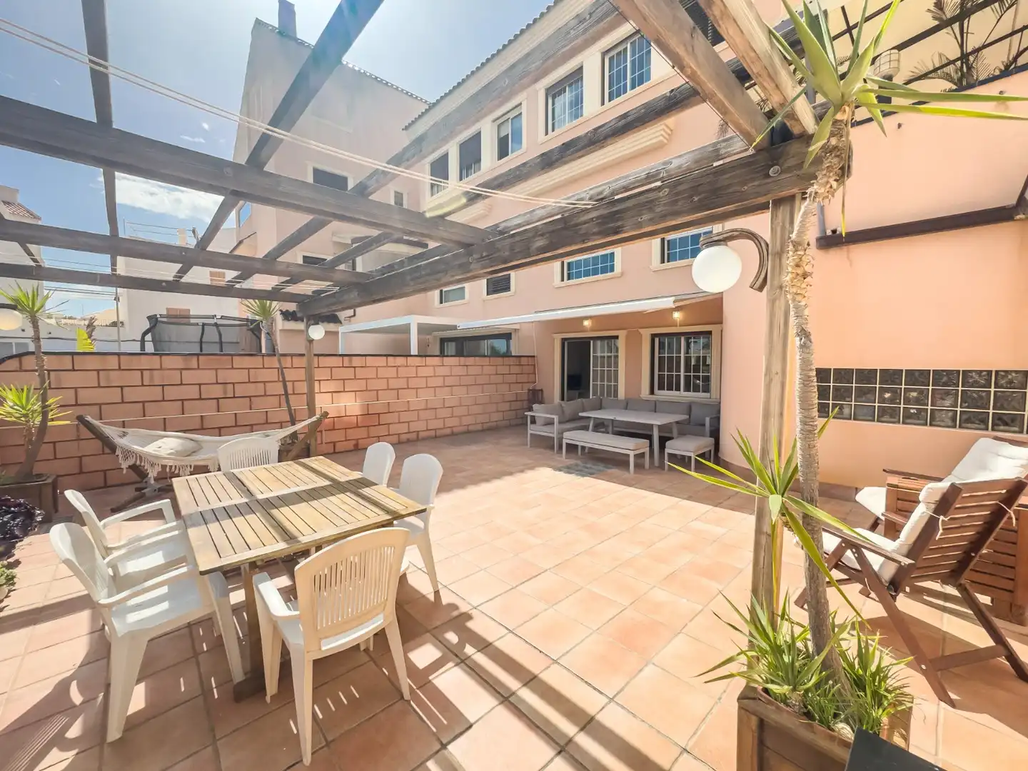 Terraza de Dúplex de alquiler en Santa Pola con Terraza, Trastero y Piscina