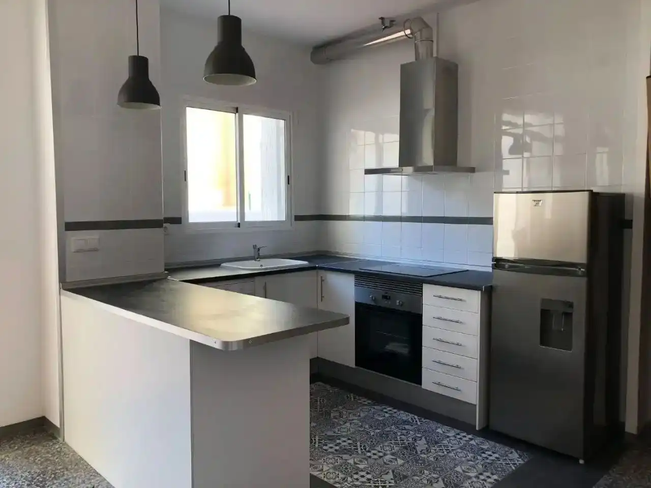 Cocina de Piso de alquiler en L'Eixample