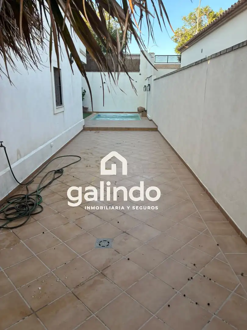 Garden of Houses for sale in Marchena  with Swimming Pool and Community pool