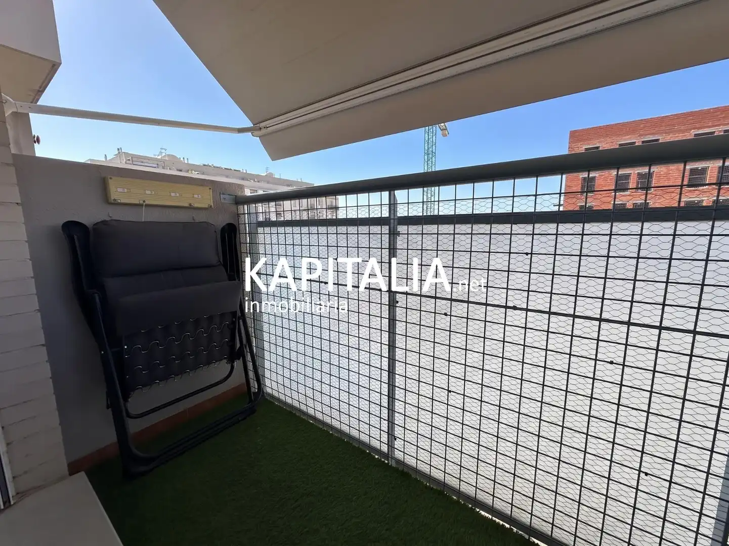 Balcony of Flat for sale in Xàtiva  with Air Conditioner, Heating and Parquet flooring