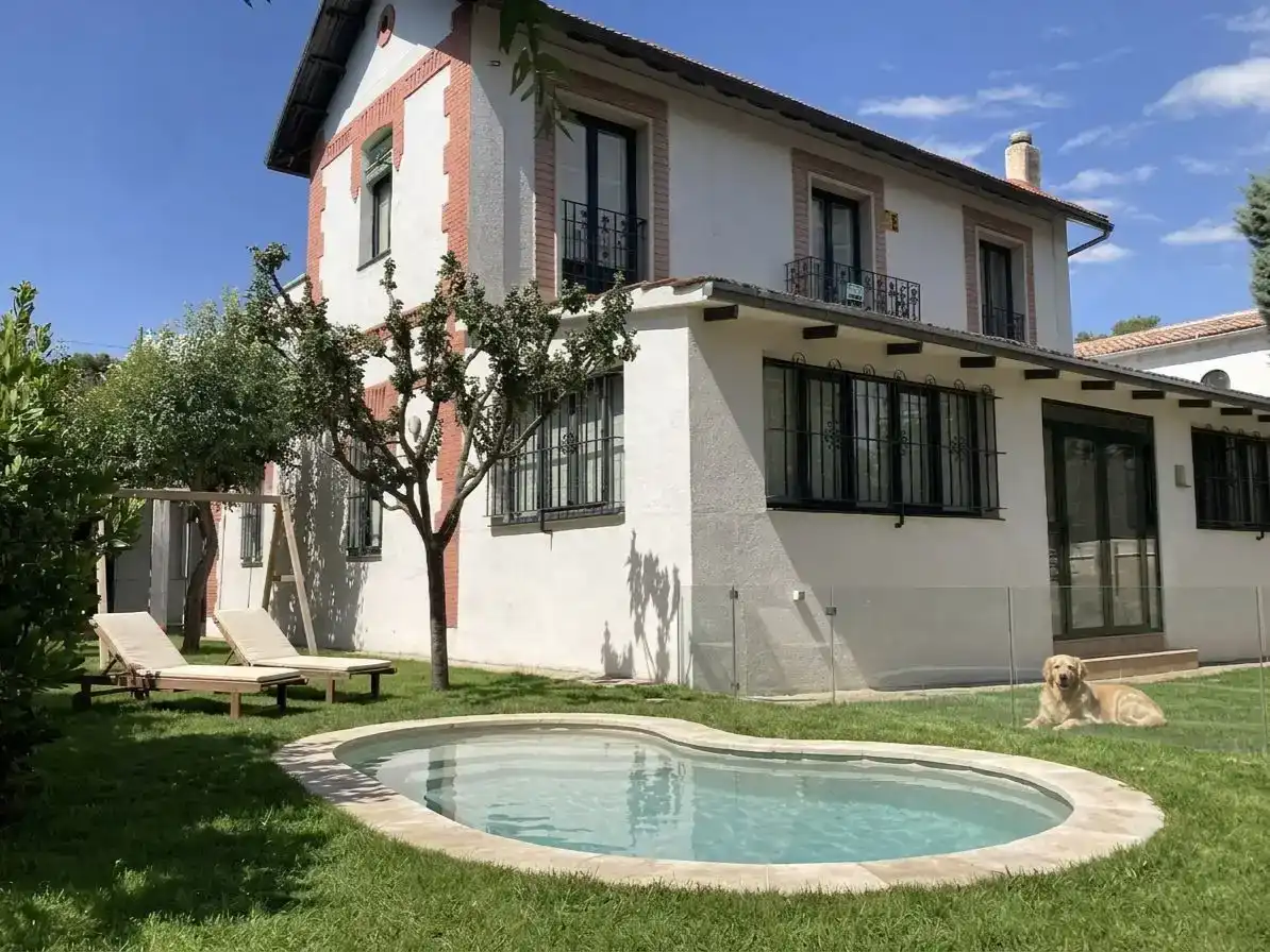 Jardí de Casa o xalet en venda en  Madrid Capital