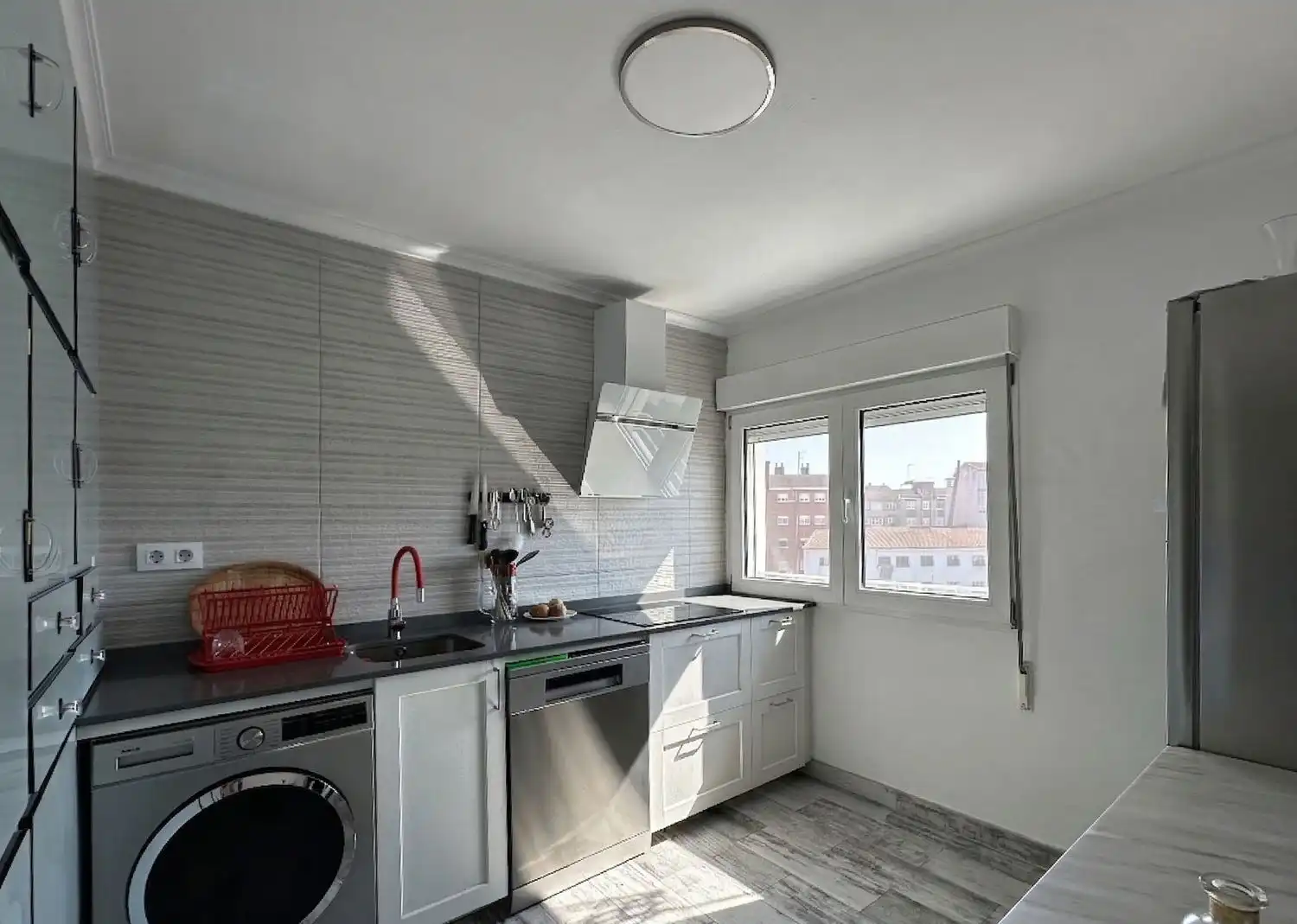 Kitchen of Flat for sale in Gijón   with Heating and Swimming Pool