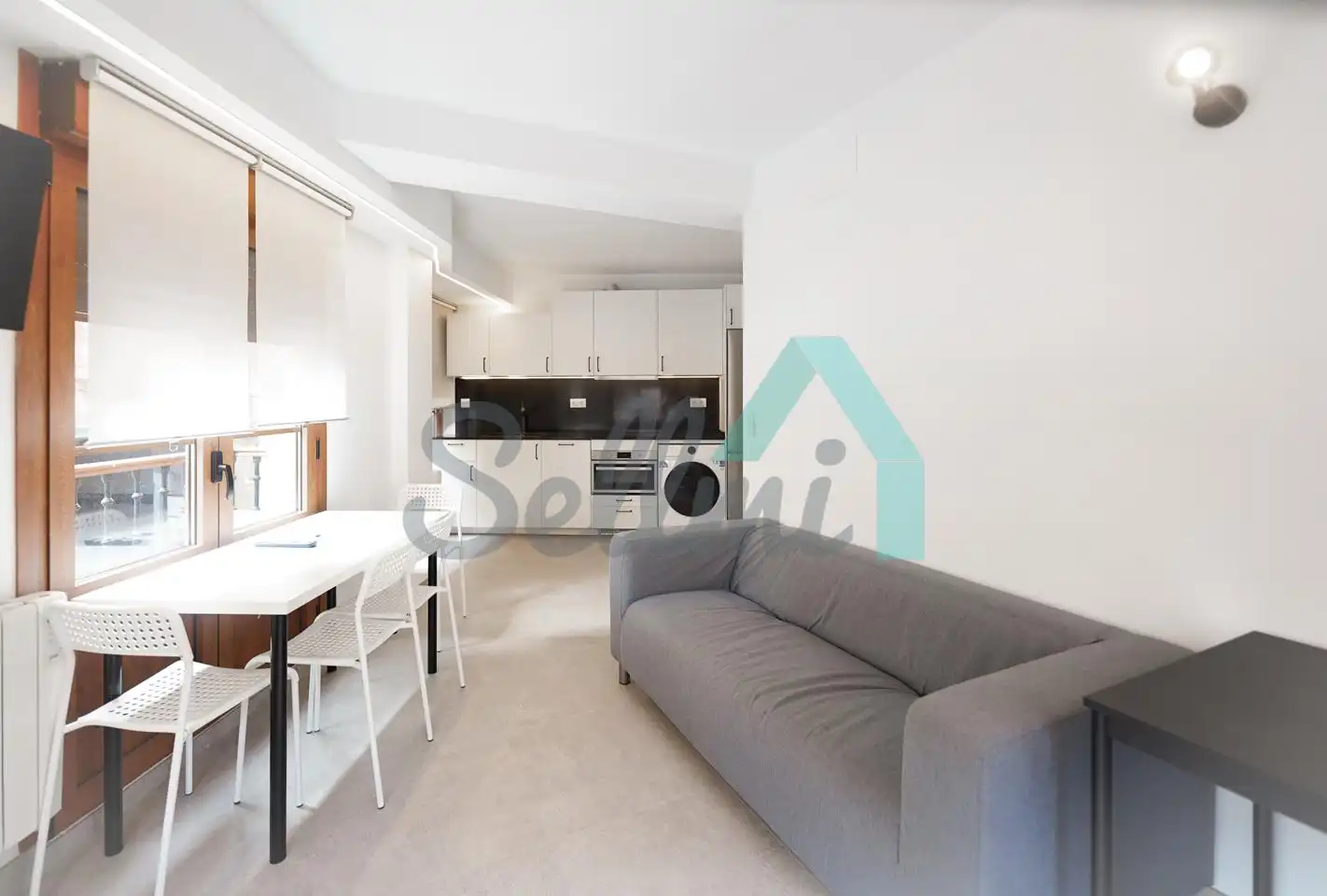Wohnzimmer von Wohnung zur Miete in Oviedo  mit Heizung, Möbliert und Balkon