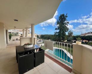 Terrace of Apartment for sale in Benalmádena  with Air Conditioner, Heating and Private garden