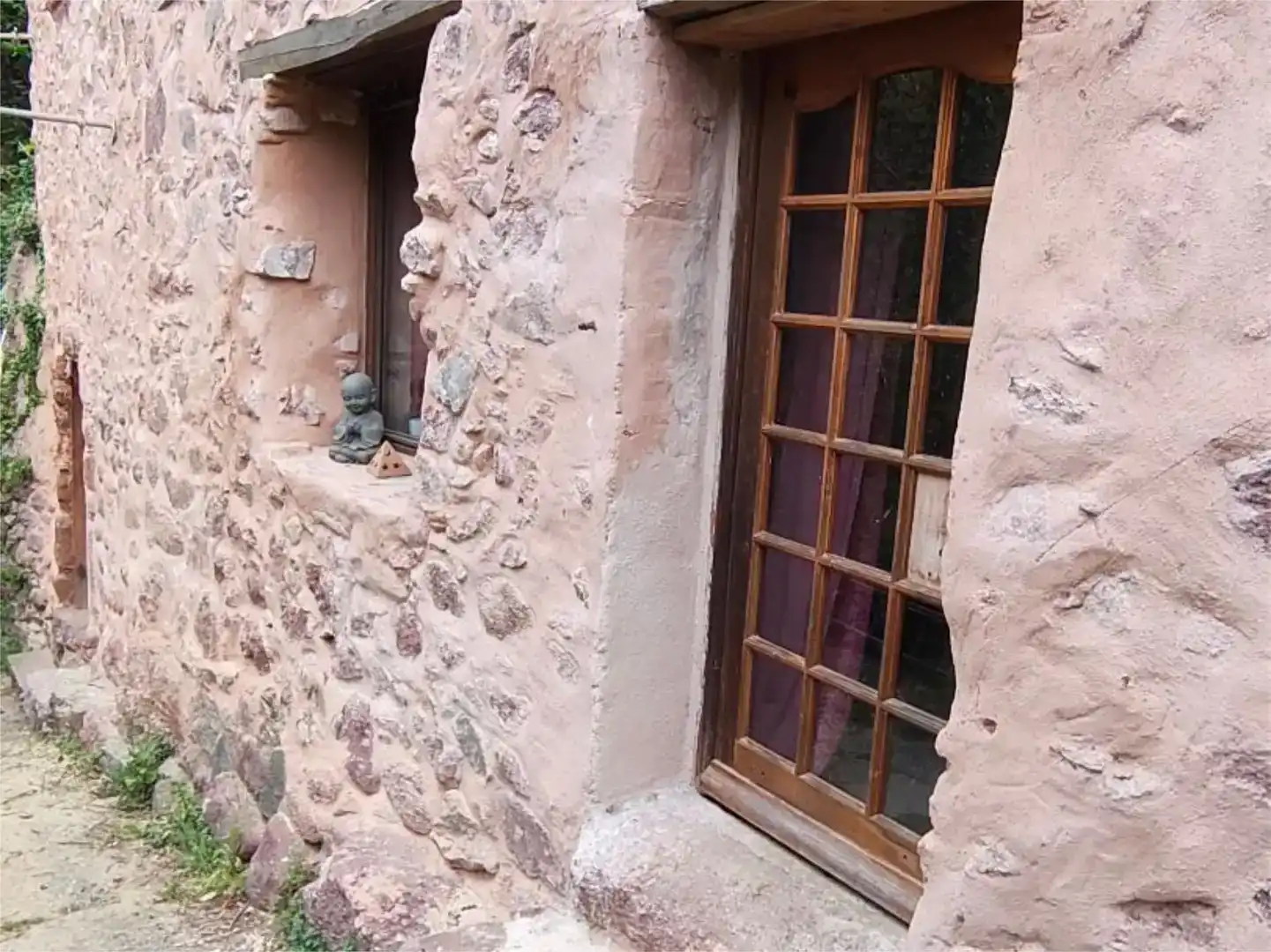 Vista exterior de Piso en venta en Molló con Jardín privado y Amueblado