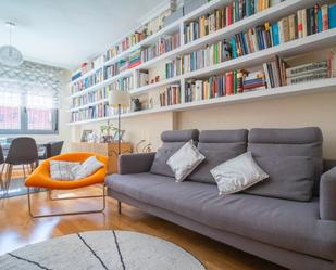 Living room of Flat to rent in  Madrid Capital  with Air Conditioner