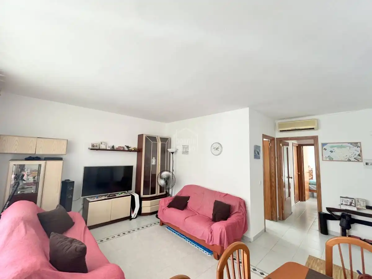 Sala de estar de Apartamento en venta en Son Servera con Terraza