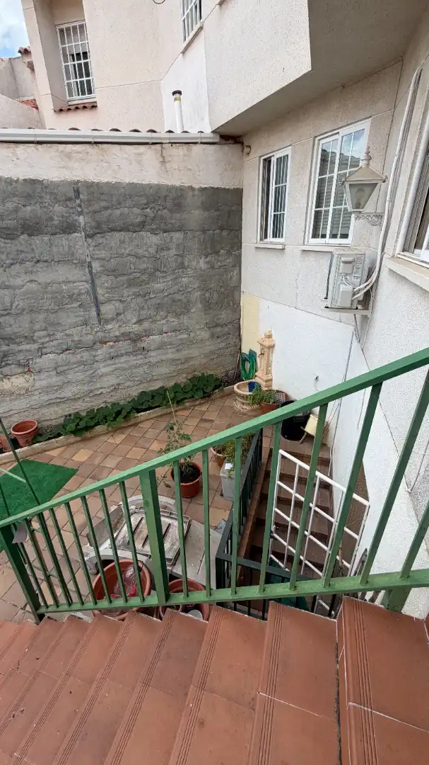 Balcony of Houses for sale in Torres de la Alameda  with Heating, Private garden and Storage room