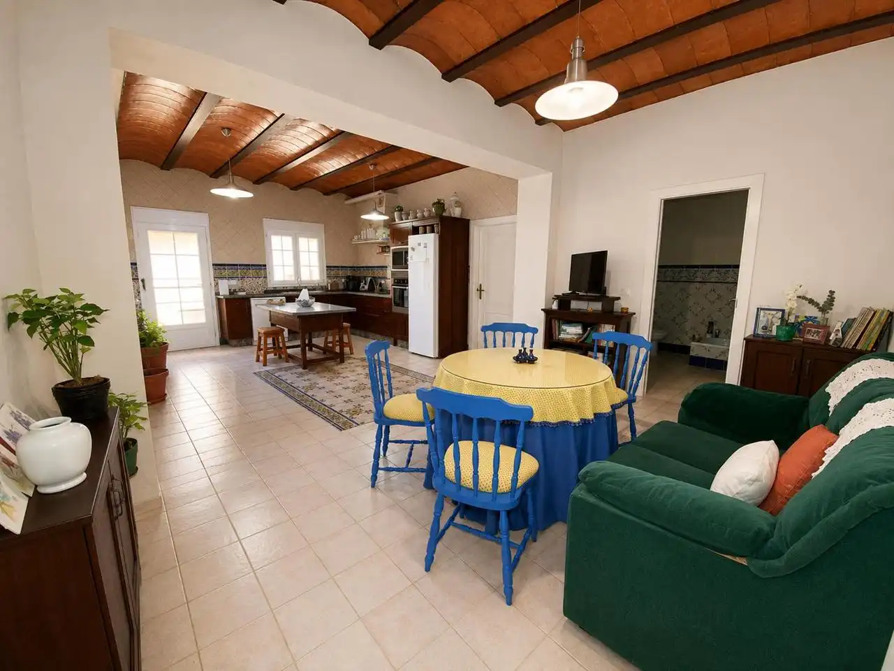 Esszimmer von Haus oder Chalet zum Verkauf in Villagonzalo mit Privatgarten, Terrasse und Schwimmbad