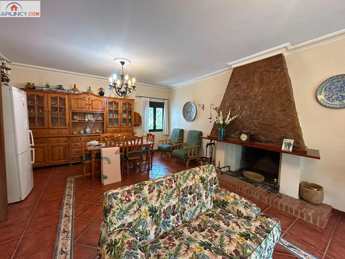 Living room of Houses for rent in Alcalá de Guadaira  with Air Conditioner, Private garden and Terrace