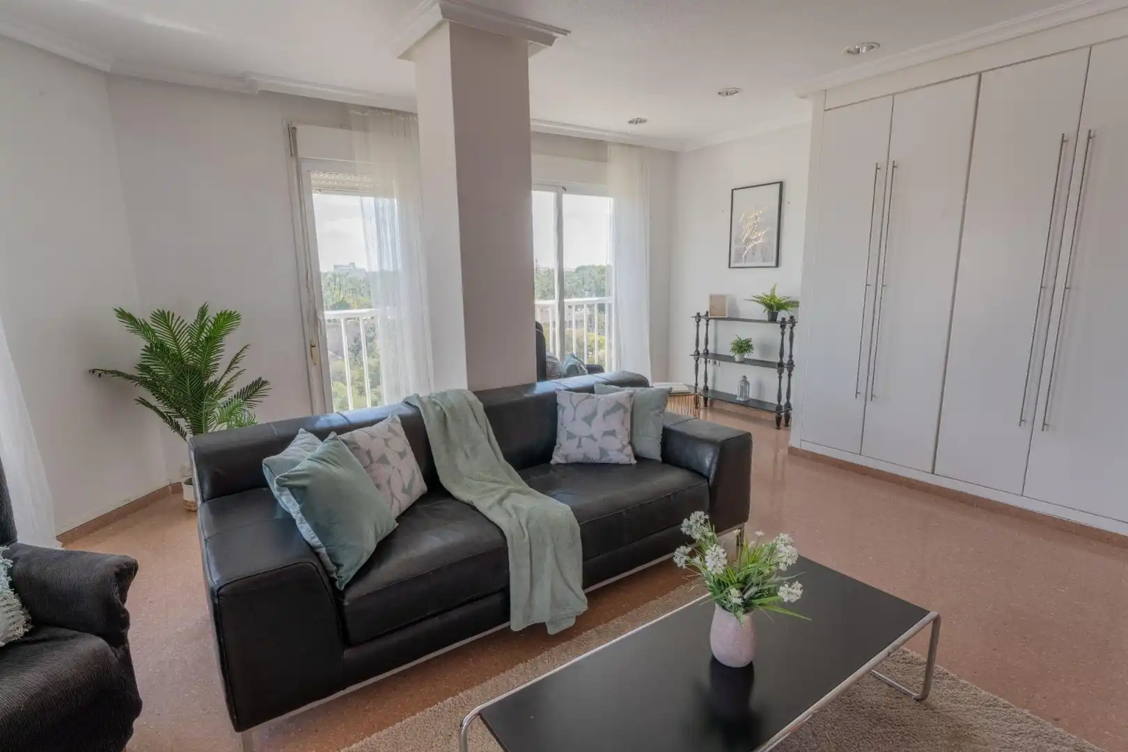Sala de estar de Piso en venta en Elche / Elx con Aire acondicionado y Balcón