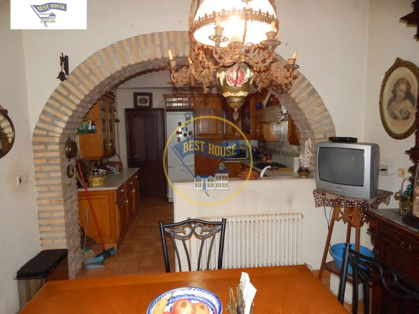 Kitchen of Houses for sale in Ontinyent  with Private garden, Storage room and Swimming Pool