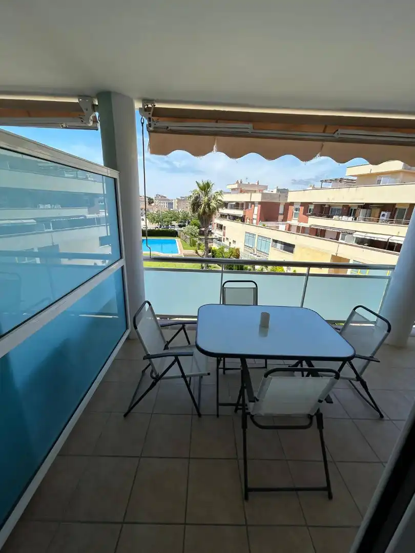Terrace of Flat for rent in Cunit  with Air Conditioner, Terrace and Furnished