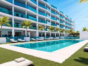 Wohnung mit Pool zum Verkauf in Las Lagunas