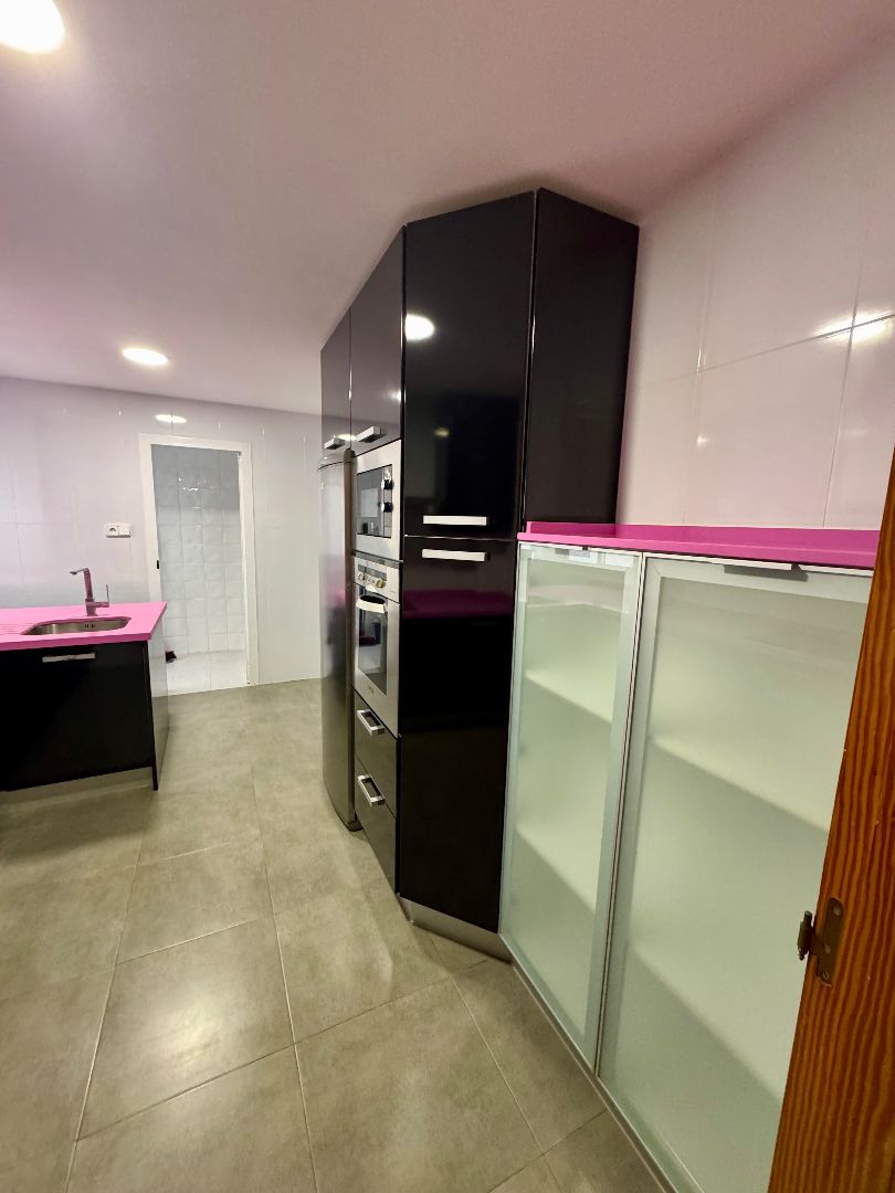 Kitchen of Flat to rent in El Ejido  with Air Conditioner, Heating and Parquet flooring