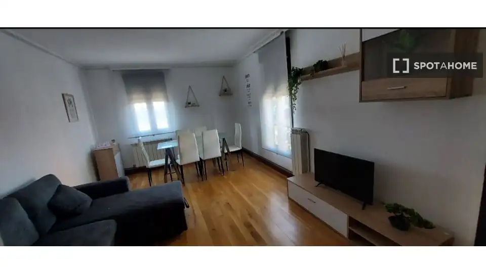 Living room of Apartments for share in Camargo  with Air Conditioner, Heating and Terrace