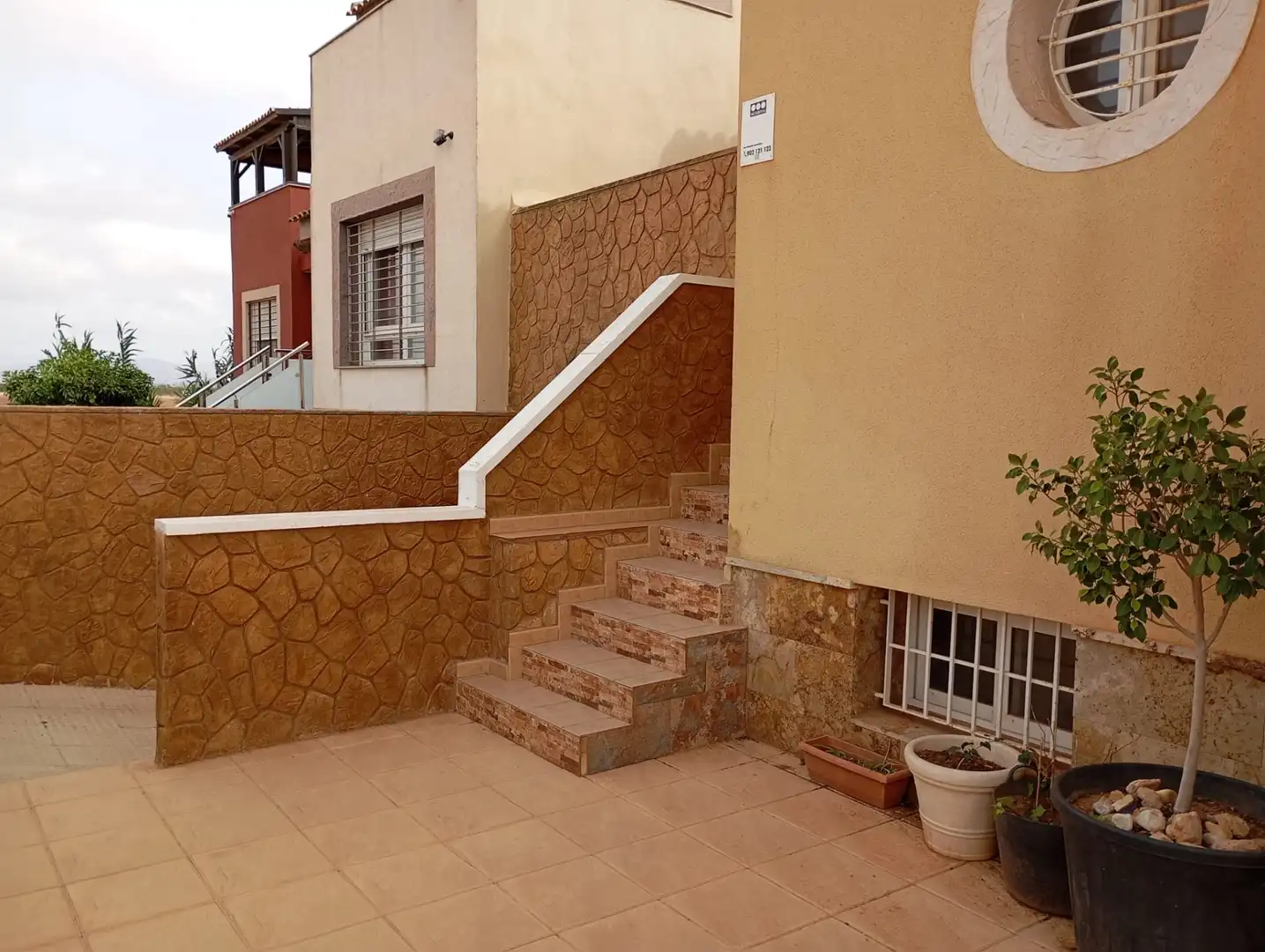 Terraza de Casa o chalet en venta en Cartagena con Aire acondicionado, Calefacción y Jardín privado