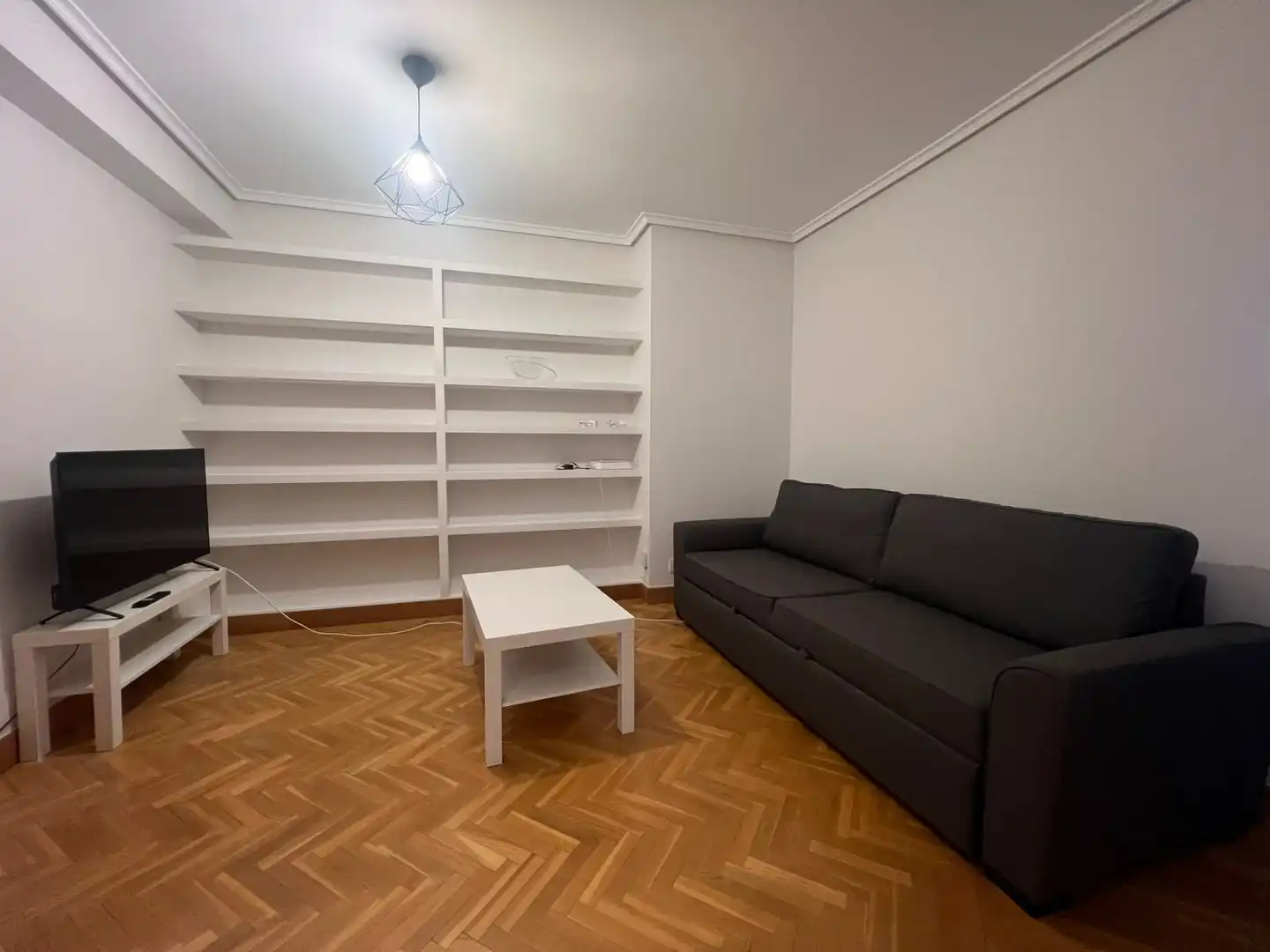 Sala de estar de Piso de alquiler en Donostia - San Sebastián  con Calefacción