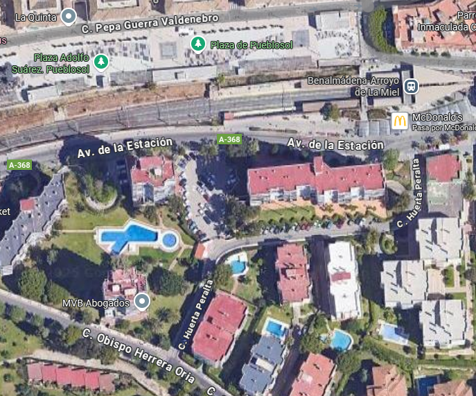 Vista exterior de Pis en venda en Benalmádena