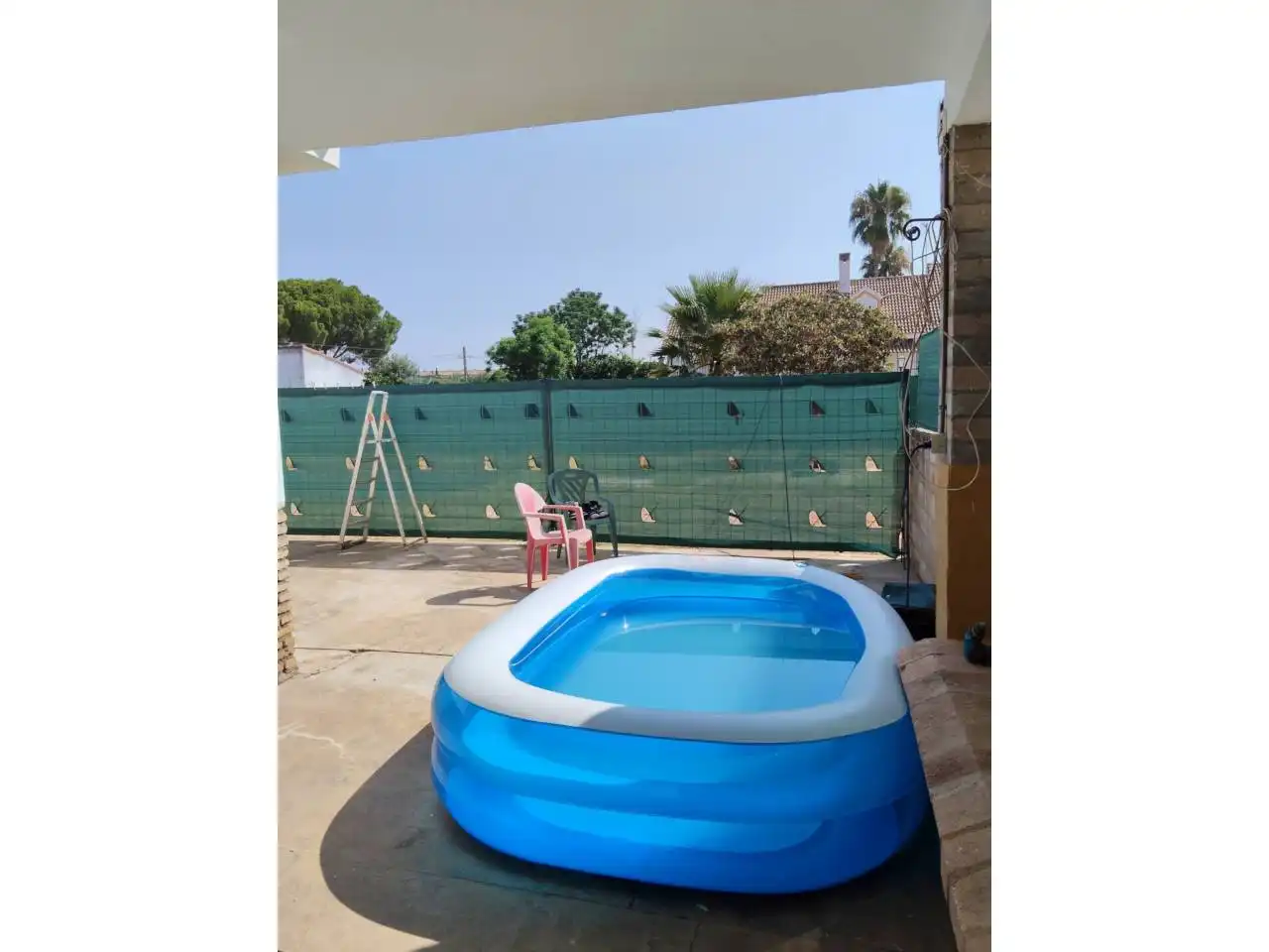 Piscina de Casa o chalet de alquiler en Carmona con Aire acondicionado, Calefacción y Jardín privado