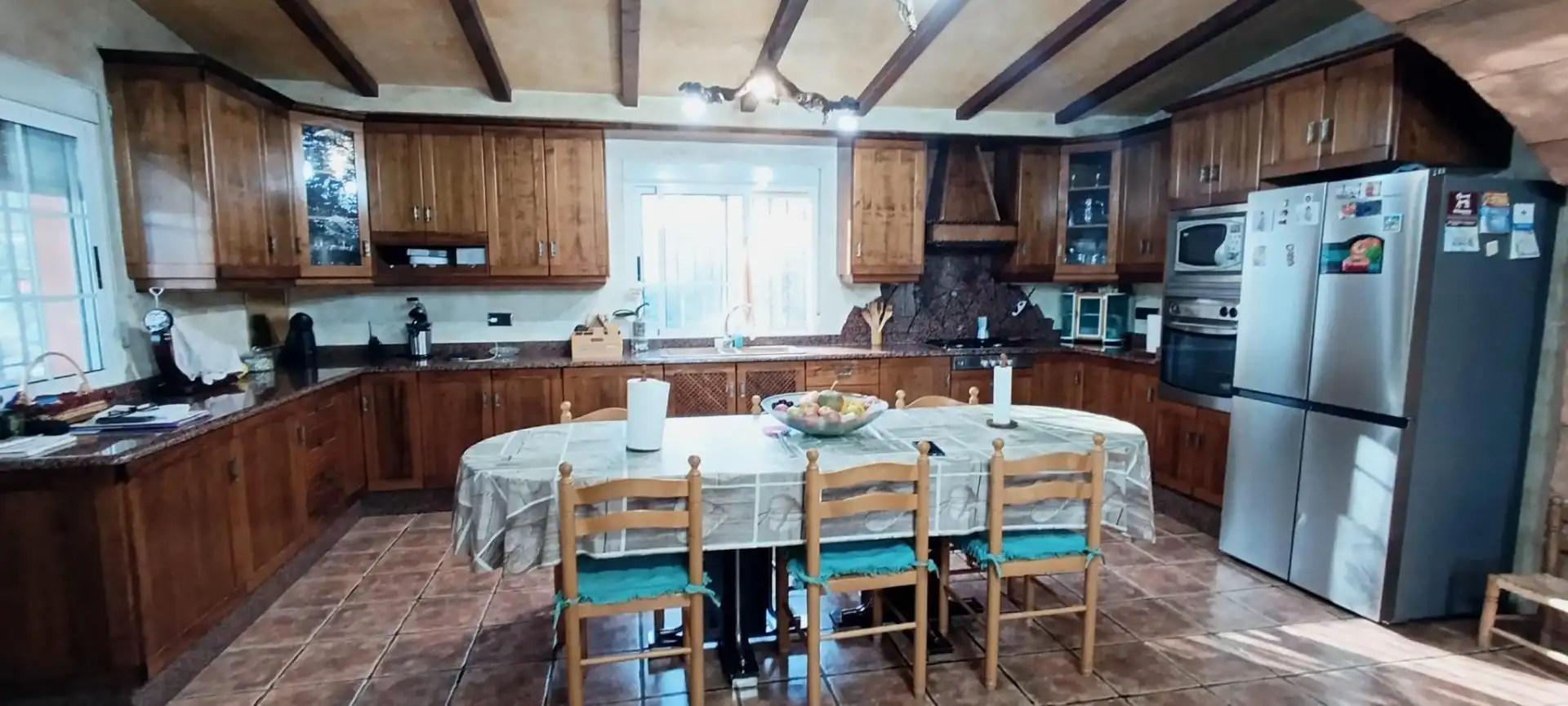 Küche von Haus oder Chalet zum Verkauf in Hondón de las Nieves / El Fondó de les Neus mit Privatgarten, Terrasse und Abstellraum