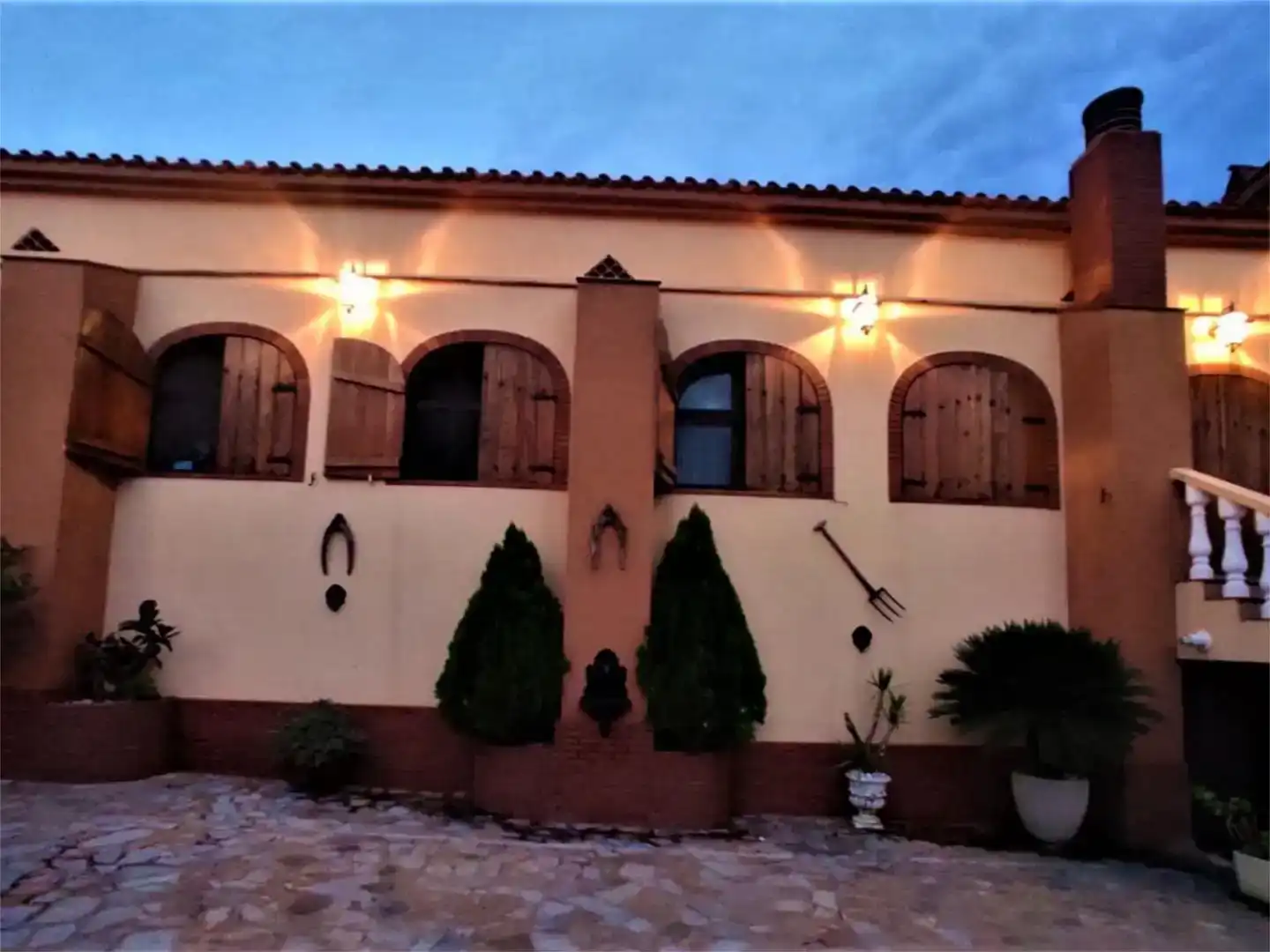 Vista exterior de Finca rústica en venda en Gelida