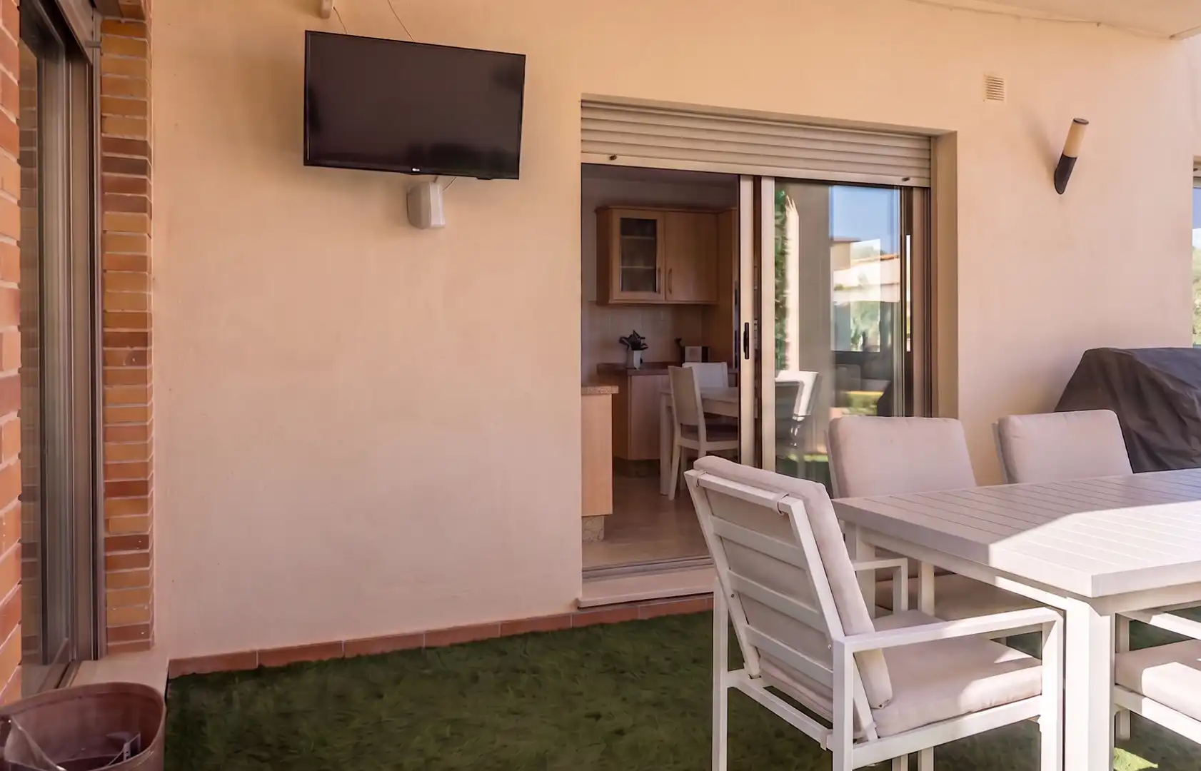 Terrassa de Casa o xalet en venda en La Alcayna