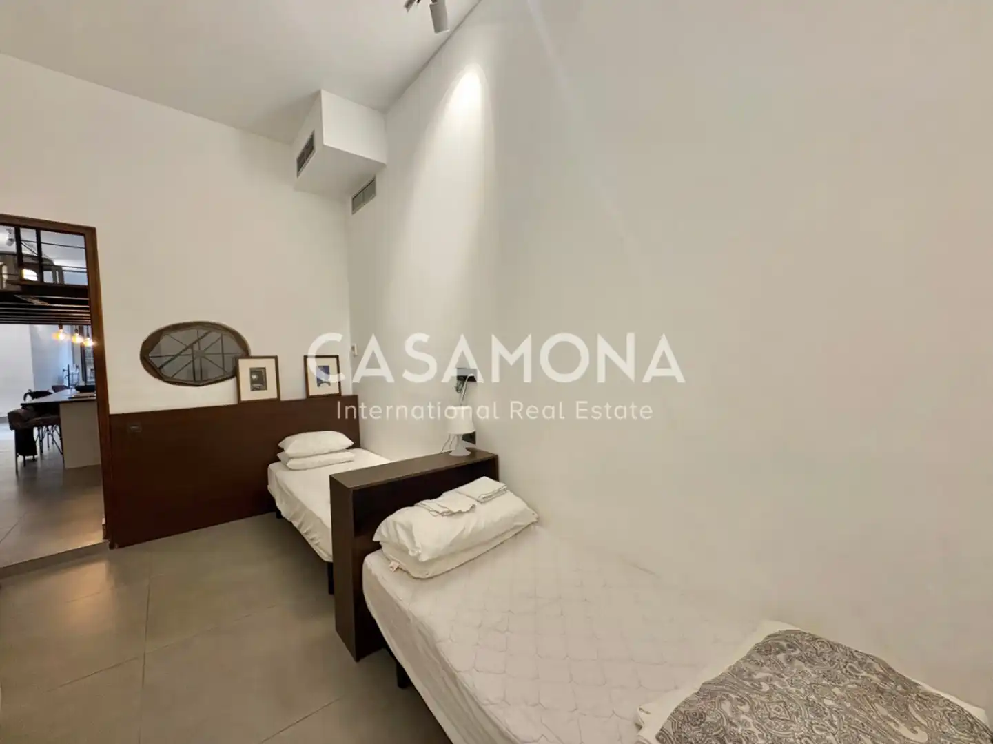 Maisonette zur Miete in Barcelona mit Klimaanlage, Heizung und Abstellraum