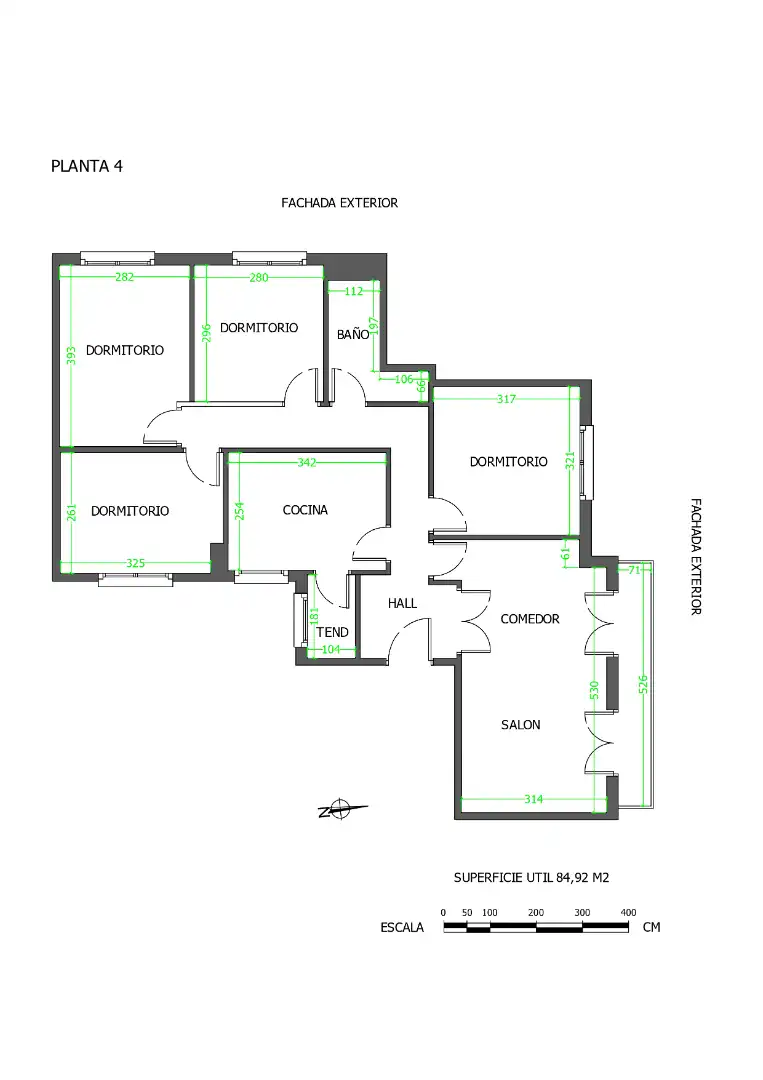 Piso en venta en Durango con Terraza y Balcón