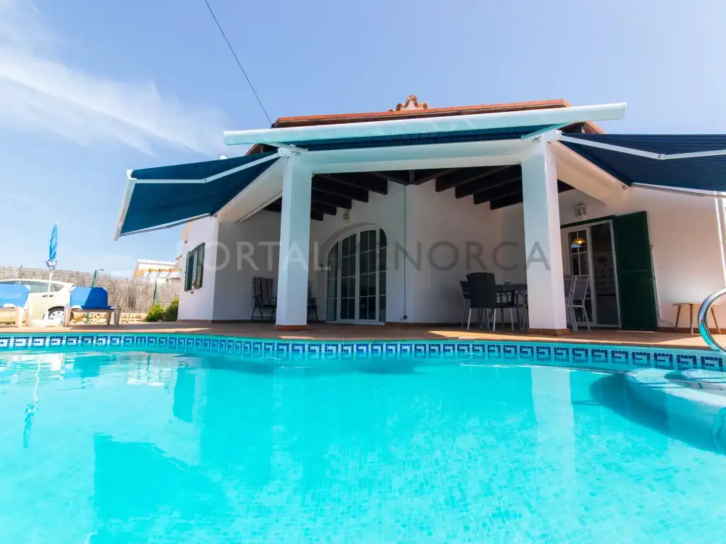 Exterior view of Houses for sale in Alaior  with Air Conditioner and Swimming Pool