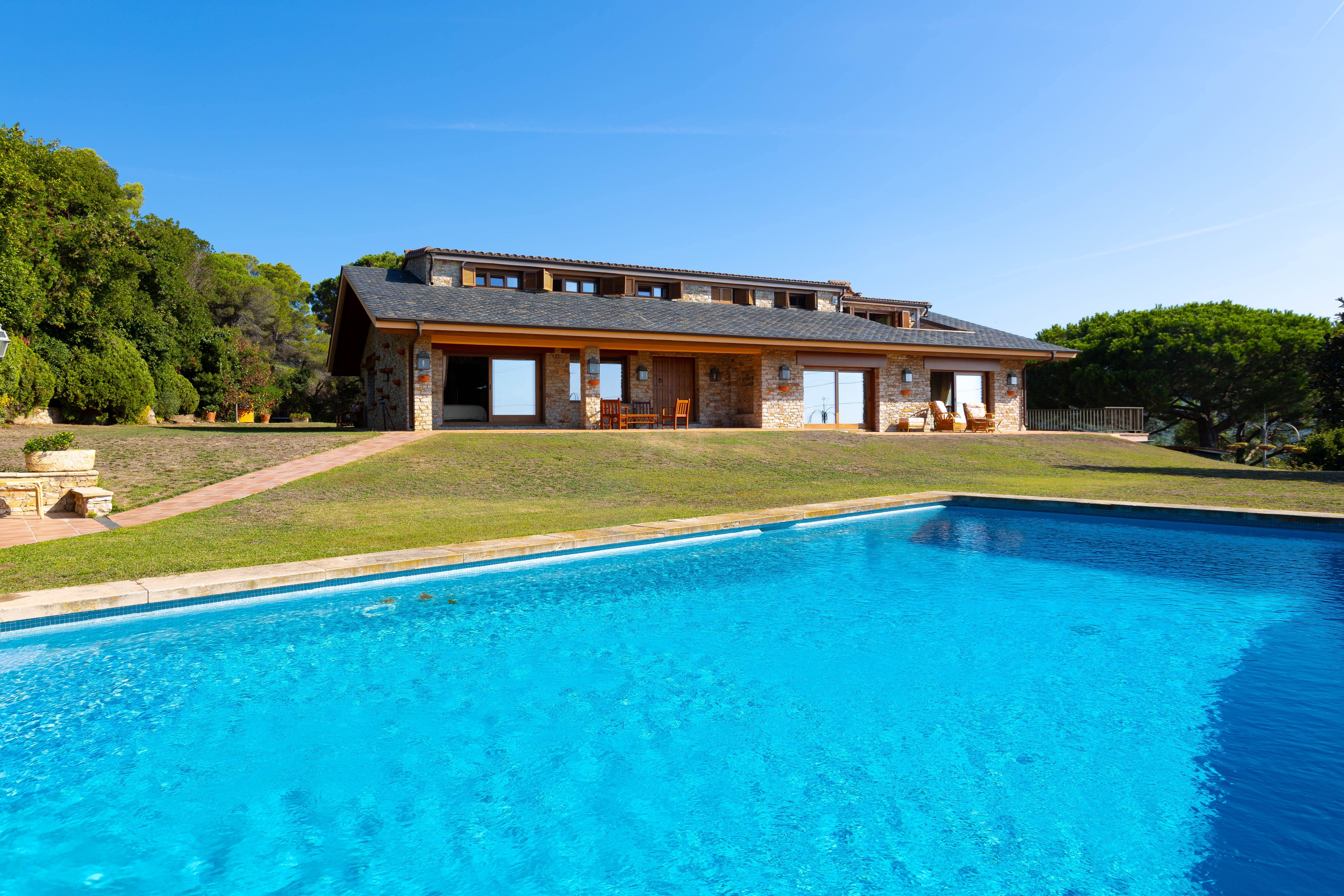 Garden of Country house for sale in Sant Andreu de Llavaneres  with Air Conditioner, Heating and Terrace