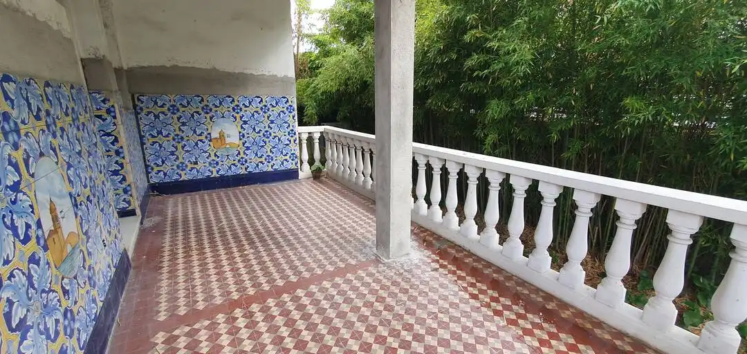 Terrassa de Casa adosada en venda en Bilbao  amb Aire condicionat, Calefacció i Jardí privat