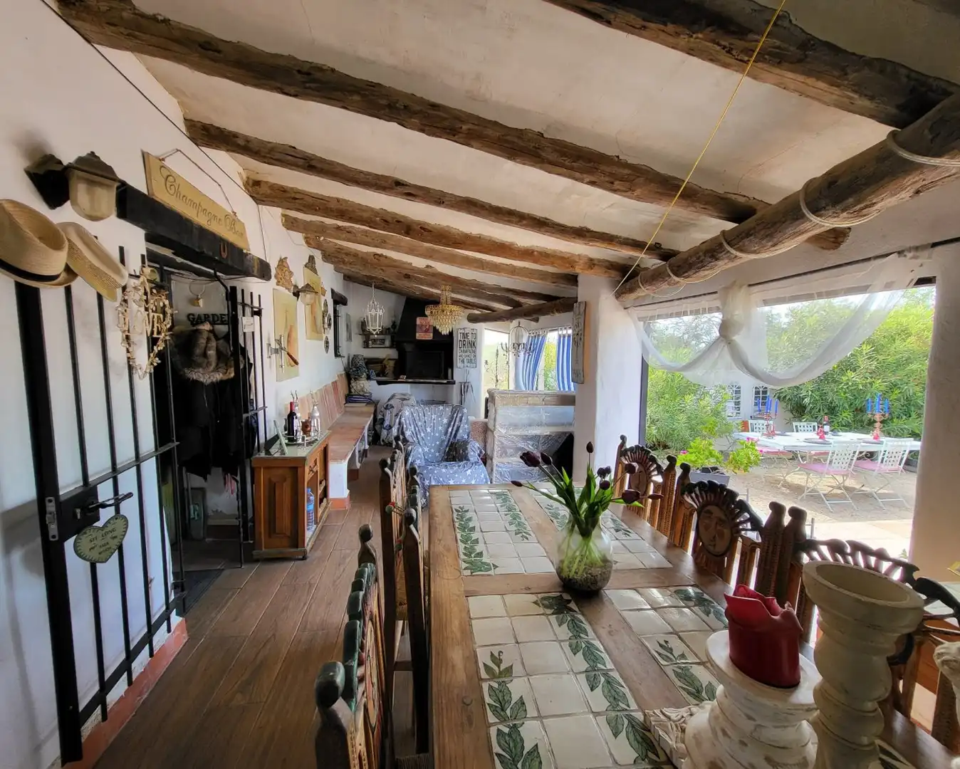 Esszimmer von Country house zum Verkauf in L'Ametlla de Mar  mit Privatgarten, Terrasse und Abstellraum