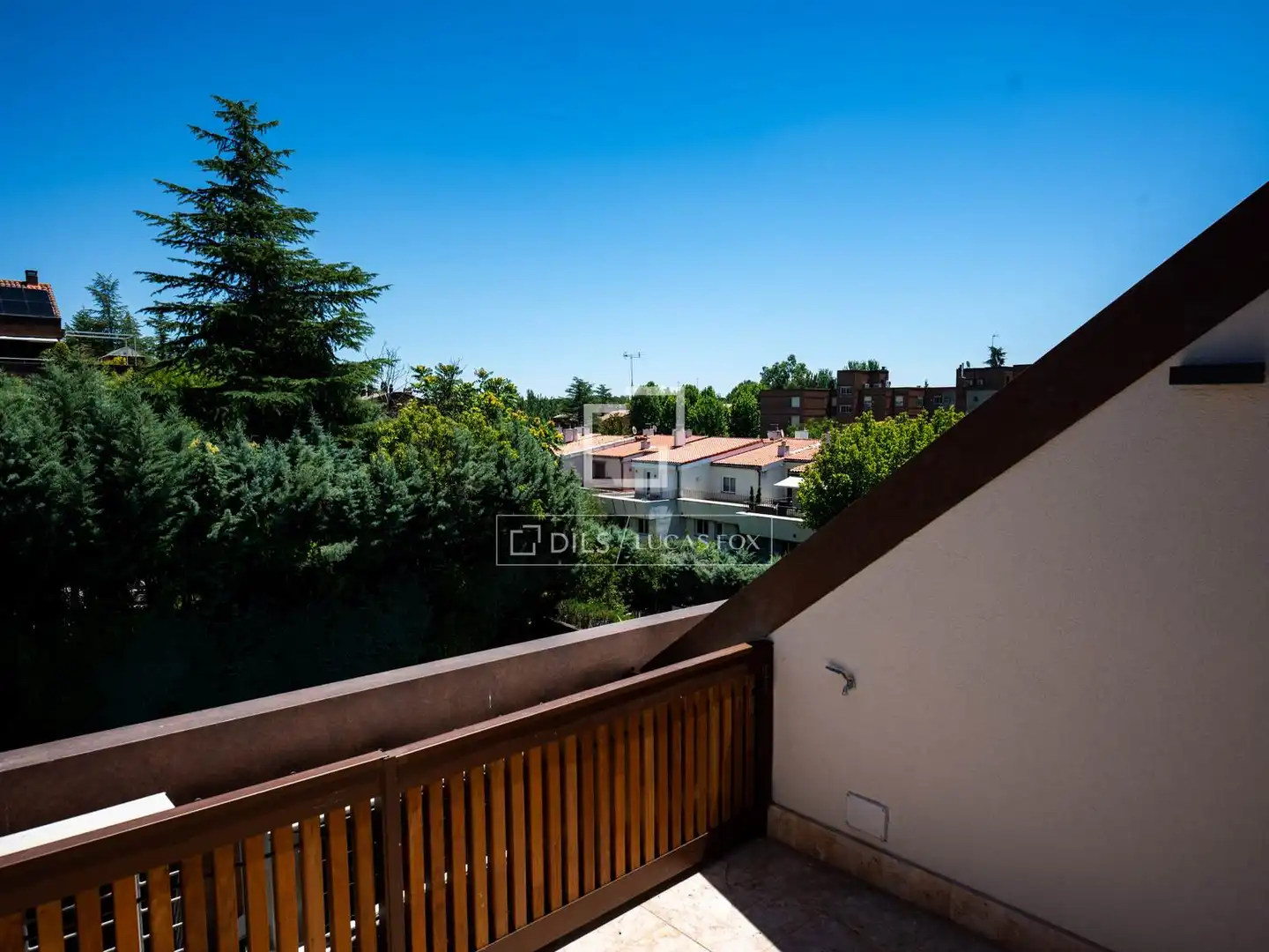 Terrassa de Casa o xalet de lloguer en La Moraleja amb Aire condicionat, Calefacció i Jardí privat