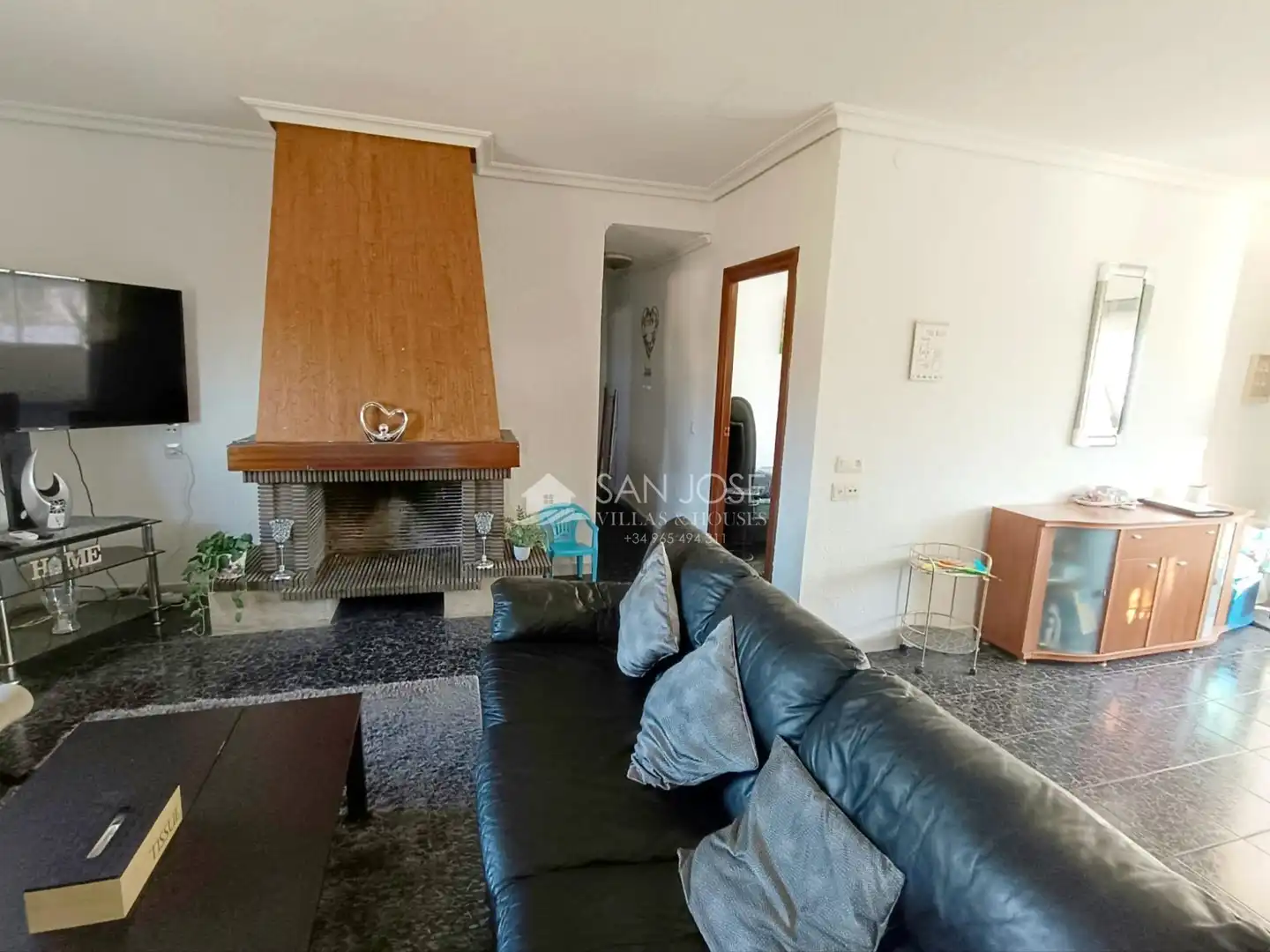 Wohnzimmer von Haus oder Chalet zum Verkauf in Elda mit Klimaanlage