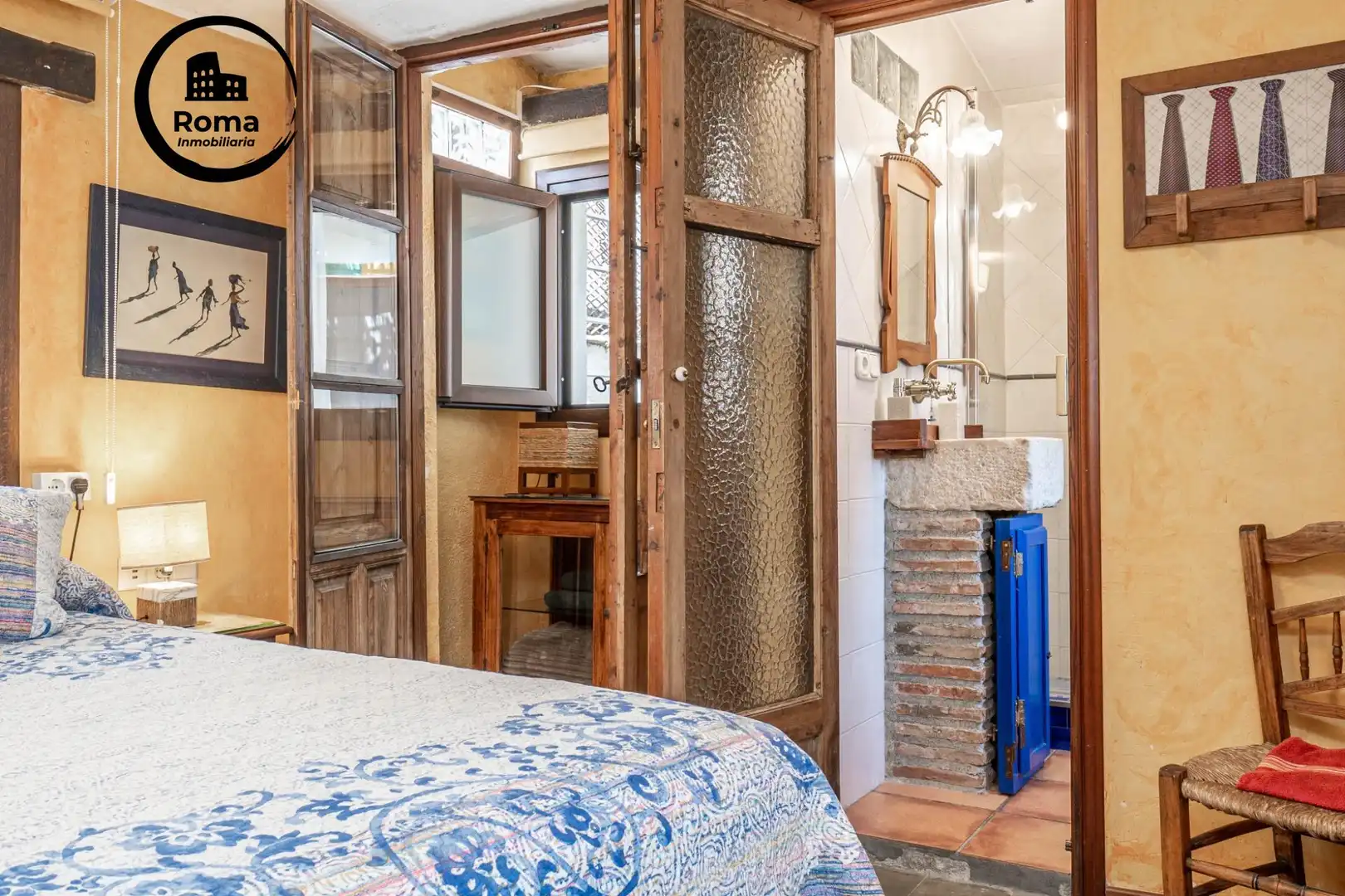 Habitación de Casa o chalet en venta en Granada con Terraza y Balcón