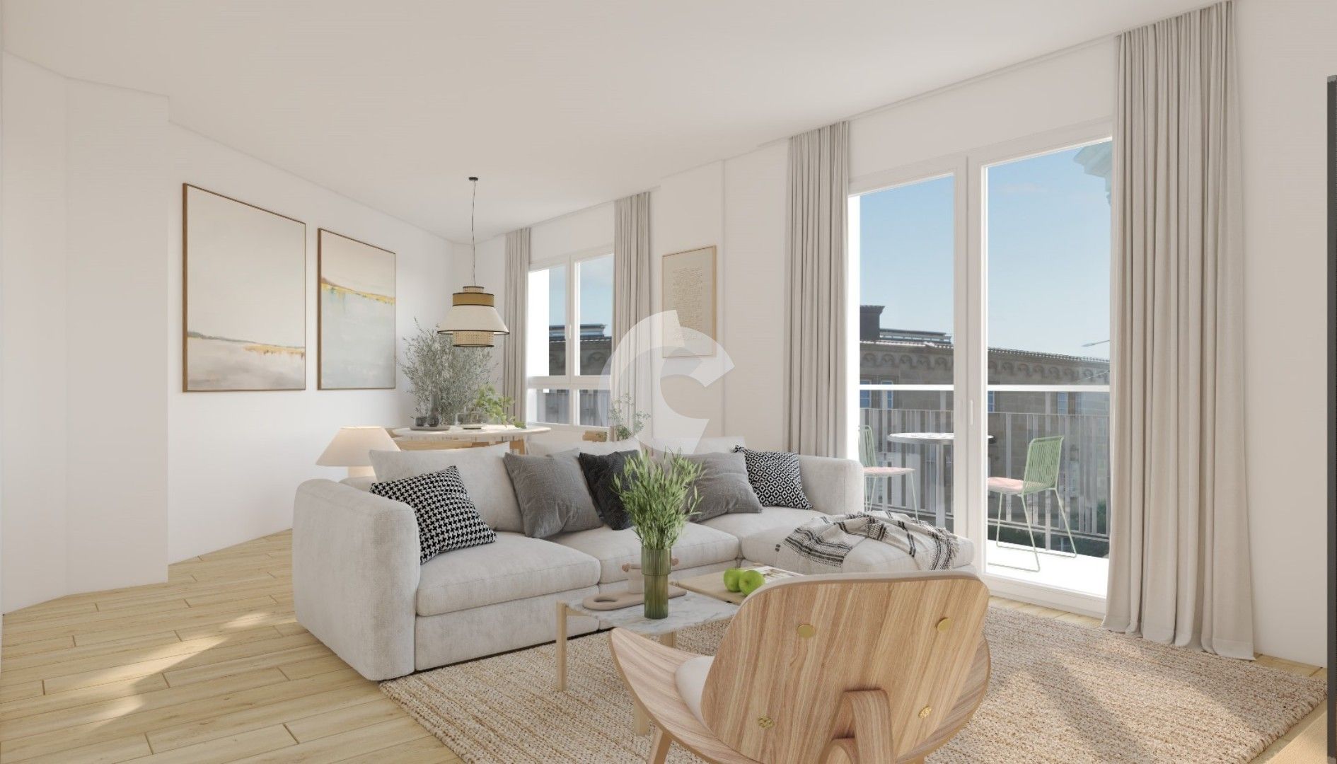 Sala d'estar de Pis en venda en Ourense Capital 