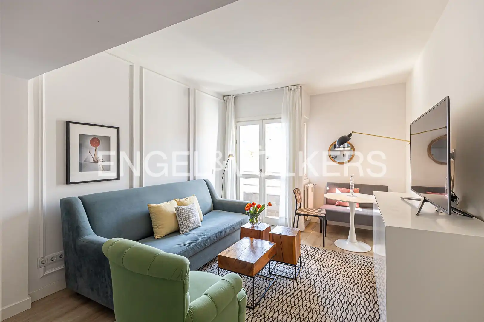 Außenansicht von Wohnung zur Miete in Madrid mit Klimaanlage, Heizung und Terrasse
