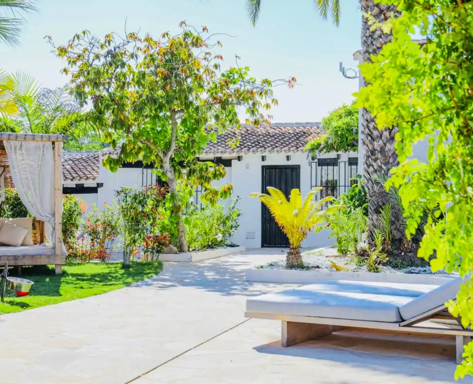 Garden of Houses for sale in Dénia  with Air Conditioner, Heating and Private garden