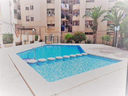 Swimming pool of Flat for sale in Villajoyosa / La Vila Joiosa  with Air Conditioner, Heating and Terrace